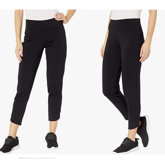NWT Mid-Rise Stretchy Active Pants - Black - Fig Bod - Women's Medium - Picture 1 of 11
